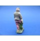 PICCOLA STATUINA DEL PRESEPE IN TERRACOTTA - ANZIANO - ALTEZZA : 6 Cm