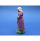 PICCOLA STATUINA DEL PRESEPE IN TERRACOTTA - CONTADINA - ALTEZZA : 6,5 Cm