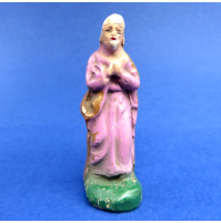 PICCOLA STATUINA DEL PRESEPE IN TERRACOTTA - GIUSEPPE - ALTEZZA : 6,5 Cm