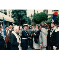 PIETRA LIGURE Anno 2001 - INAUGURAZIONE VIA BELLINO MARESCIALLO CARABINIERI .