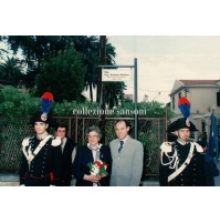 PIETRA LIGURE Anno 2001 - INAUGURAZIONE - VIA BELLINO - MARESCIALLO CARABINIERI.