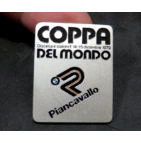 PIN SPILLA - COPPA DEL MONDO DI SCI - PIANCAVALLO