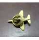 PIN SPILLA DORATA - AEROPLANO MILITARE - JET -