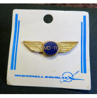 PIN SPILLA - McDONNELL DOUGLAS - MD-11 - Aeromobile aereo di linea trimotore