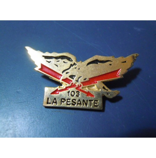 PIN SPILLA VINTAGE - 103 LA PESANTE - ALPINI ESERCITO ITALIANO