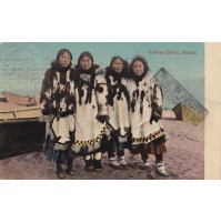 POSTCARD ESKIMO BELLES ALASKA NOME 1916 11-52