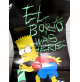 POSTER VINTAGE BART SIMPSONS - PANINI - 52 X 81 CM