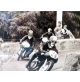 QUADRO CON FOTO E DEDICA DEL PILOTA MOTOCICLISTA GILERA 