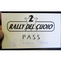 RALLY DEL CUOIO - PASS - DIREZIONE GARA -