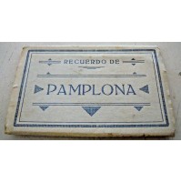RECUERDO DE PAMPLONA - N° 15 TARJETA POSTAL - CARTOLINE D'EPOCA 