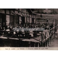 RIPRODUZIONE DI VECCHIA CARTOLINA - BAGNI SAN LAZZARO - IMPERIA 1900 C11-751