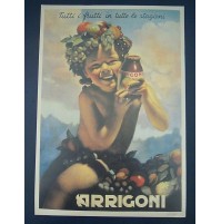 RIPRODUZIONE MANIFESTO - POSTER DI MARMELLATE ARRIGONI  - 1930ca