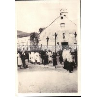 RISTAMPA ANNI '50 DI FOTO DEGLI ANNI '20 - CHIESA DEI FRATI DI ALASSIO - 