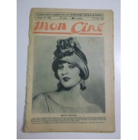 RIVISTA CINEMATOGRAFICA MON CINE' 13 AOUT 1925 B. BLYTE DE LA NOE  