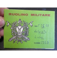 RUOLINO MILITARE 