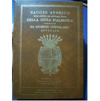 SAGGIO STORICO DELLA CITTA' DI ALBENGA GIUSEPPE COTTALASSO GENOVA 1820 RISTAMPA