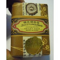 SAPONE SAPONETTA VINTAGE MADE IN CHINA - SANDALWOOD - BEE & FLOWER BRAND (VIK)