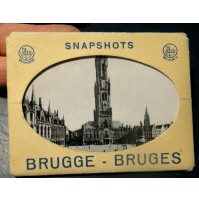 SNAPSHOTS BRUGGE BRUGES - BELGIO - SET FOTOGRAFIE 1960ca