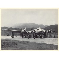 STAMPA - ARCHIVIO FOTOGRAFICO PIAGGIO - P 108 B AEROPORTO VILLANOVA D'ALBENGA