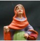 STATUINA DEL PRESEPE IN CARTAPESTA - CONTADINA - 