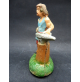 STATUINA DEL PRESEPE IN CARTAPESTA - FABBRO - ALTEZZA : 9,5 CM