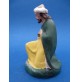 STATUINA DEL PRESEPE IN GESSO - VINTAGE - RE MAGIO - ALTEZZA : 9,8 Cm