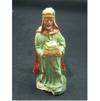 STATUINA DEL PRESEPE IN PASTA - A.P. ROVELLO PORRO  ITALY - RE MAGIO --