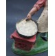 STATUINA DEL PRESEPE IN PASTA - CUOCOE - ALTEZZA : 10 CM