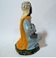 STATUINA DEL PRESEPE IN PASTA -  RE MAGIO  - VINTAGE 1970ca -- BALDASSARE