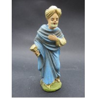 STATUINA DEL PRESEPE IN PASTA - Re magio - NF ITALY