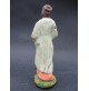 STATUINA DEL PRESEPE IN PASTA - ZAMPOGNARO CON CAPPELLO ROSSO -