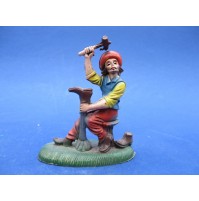 STATUINA DEL PRESEPE IN PLASTICA -- CALZOLAIO - ALTEZZA 7 Cm