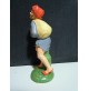 STATUINA DEL PRESEPE IN PLASTICA -- CONTADINO CON BASTONE E SACCO --