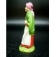 STATUINA DEL PRESEPE IN PLASTICA - CONTADINO CON BORSA - 