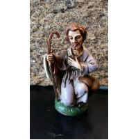 STATUINA DEL PRESEPE IN PLASTICA - GIUSEPPE -  (GIO-8)