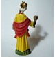 STATUINA DEL PRESEPE IN PLASTICA ITALY BALDASSARE - RE MAGIO - VINTAGE