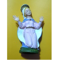 STATUINA DEL PRESEPE IN PLASTICA - MARIA / MADONNA - - - -