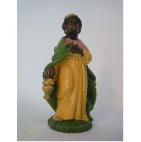 STATUINA DEL PRESEPE IN PLASTICA - RE MAGIO - (S-VP)