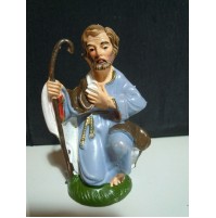 STATUINA DEL PRESEPE IN PLASTICA --- SAN GIUSEPPE  ---