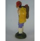 STATUINA DEL PRESEPE IN TERRAGLIA ANNI '50 - VINTAGE - CONTADINELLO - (S/VP)