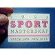 SVEZIA SVERIGE 1993 LIBRETTO FOLDER SPORT MASTERSKAP 6 VALORI NUOVI