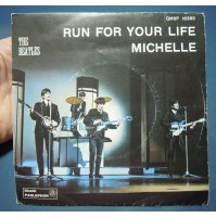 THE BEATLES : RUN FOR YOUR LIFE / MICHELLE ( PARLOPHON QMWP 16389 )