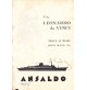 T/N LEONARDO DA VINCI ANSALDO GENOVA - PROVE IN MARE 1960 - ANNULLO -