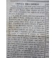 TORINO 28 APRILE 1854 - LA VOCE DELLA LIBERTA' - QUOTIDIANO D'EPOCA -