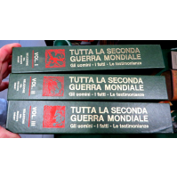 TUTTA LA SECONDA GUERRA MONDIALE TRE VOLUMI SELEZIONE DAL READER'S DIGEST 1974