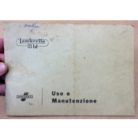 USO E MANUTENZIONE - INNOCENTI LAMBRETTA 125 ld - 1957