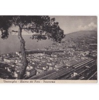 VENTIMIGLIA RIVIERA DEI FIORI PANORAMA CON VISTA DELLA STAZIONE DEI TRENI 3-165