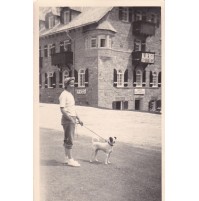 VERA FOTO ALBERGO LAGO CAREZZA 1952 VAL D'EGA NOVA LEVANTE BOLZANO  3-262