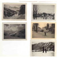 VERA FOTO ANNI '30 SCATTATE IN LOCALITA' DI MONTAGNA PROVINCIA DI TORINO 16-33