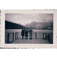 VERA FOTO LAGO DI MISURINA BELLUNO ANNI '30 7-57